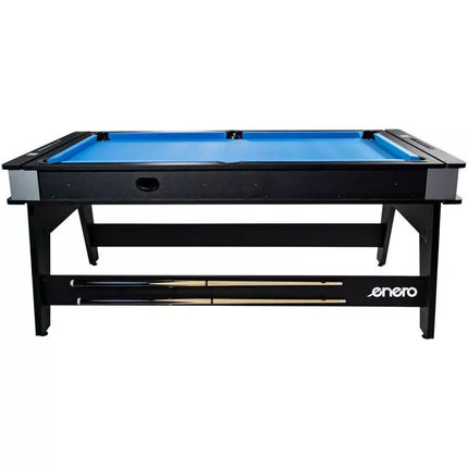 4-IN-1 DAUGIAFUNKCINIS STALAS: BILIARDO, STALO TENISO, VALGOMOJO STALO 189x94,1x81,3CM ENERO