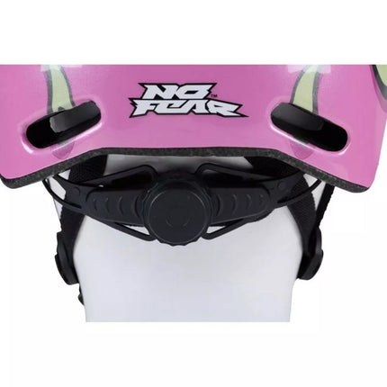 DUNLOP CHILDREN'S ADJUSTABLE CYCLING HELMET SIZE (48-52CM) BUTTERFLY