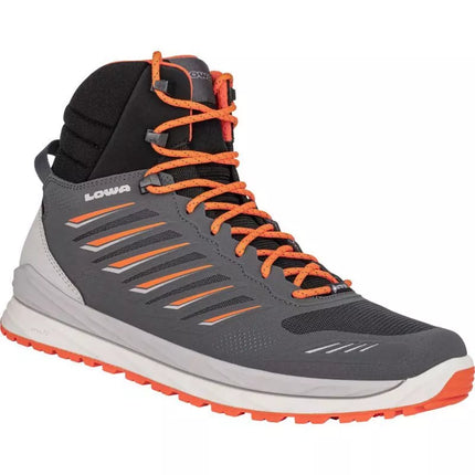 Lowa Axos GTX Mid Gore-Tex grafito/liepsnos spalvos vandeniui atsparūs vyriški žygio batai (310844 7952)