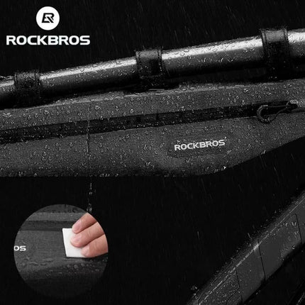 Rockbros AS-052 Waterproof Bike Frame Bag - Gray