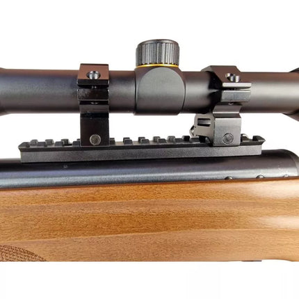 BEEMAN 10620 4.5mm vieno šūvio oro šautuvas su 6x40 do17J optiniu taikikliu (B-10620)