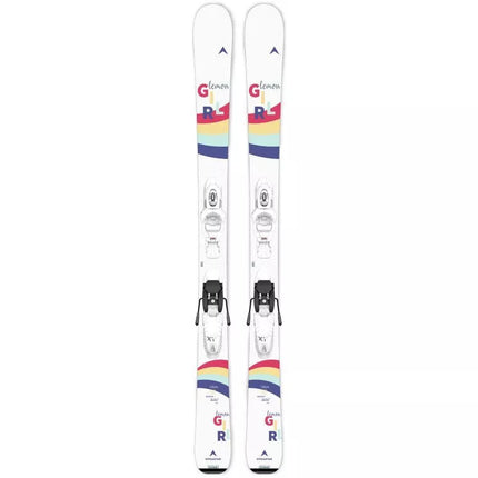 DYNASTAR Lemon Girl skis + LOOK Kid4 bindings