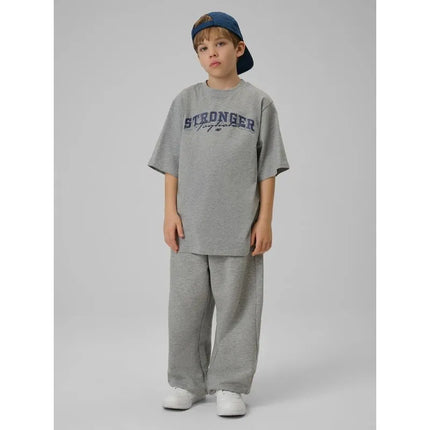 Boy's loose T-shirt with print 4F 4FJRSS26TTSHM3465-27M