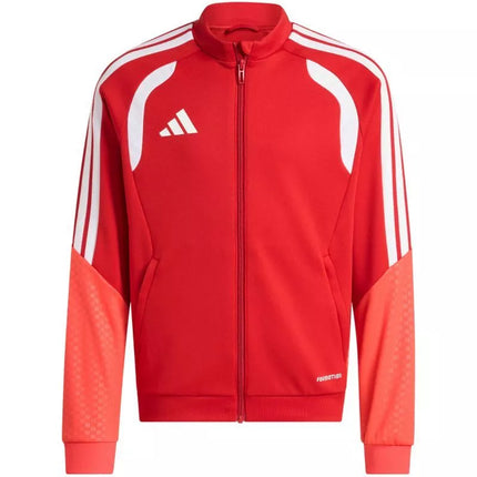 adidas Tiro 26 Varžybų treniruočių vaikiškas džemperis raudonas KA7710