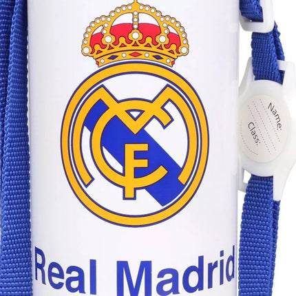 Real Madrid Aliumininis buteliukas su kandikliu ir dirželiu 600 ml RM00005