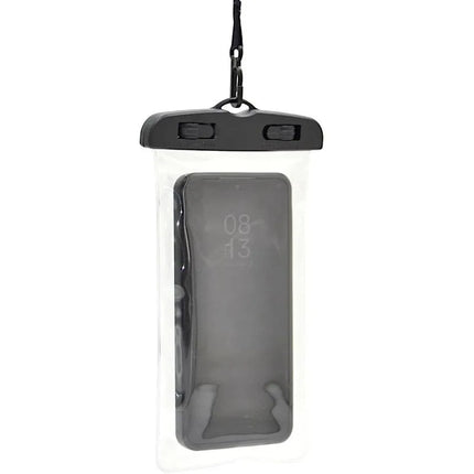 VANDENIUI ATSPARUS DĖKLAS TELEFONUI 11X21CM PVC JUODAS GRUNDIG