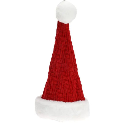 DELUXE SANTA CAP 30x40CM