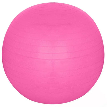 FITNESS BALL 75CM ANTIBURST PINK