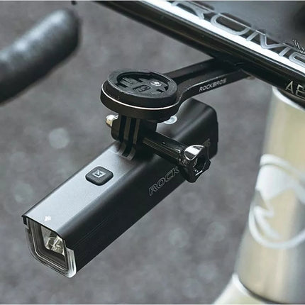 Rockbros RHL1500 Front Bike Light 5000mAh 1500lm IPX6 - Black