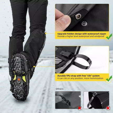 Rockbros waterproof gaiters TT014 black S/M