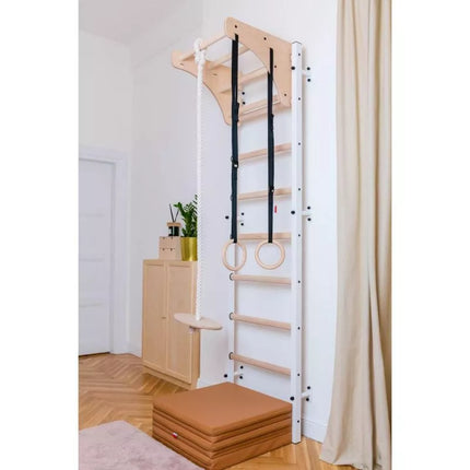Sulankstomas gimnastikos čiužinys, rudas, 180 cm, BENCHK