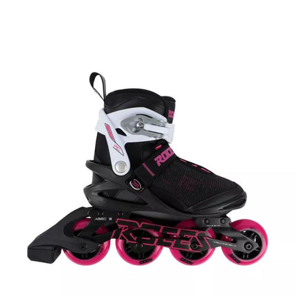 Roces Pic X roller skates black and pink 400911 00001