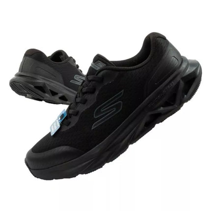 Skechers vyriški sportbačiai Glide-Step Vortex patogūs juodi