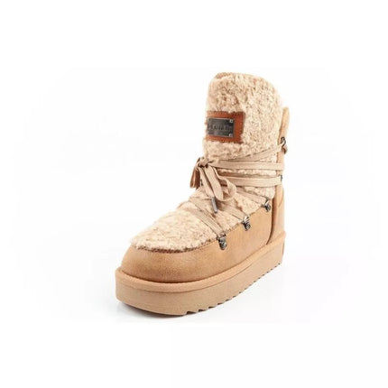 D.Franklin children's winter snow boots, fashionable fur lining, insulated