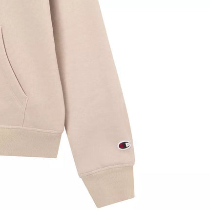 Champion Women's Hooded Sweatshirt Beige 118379 MS099