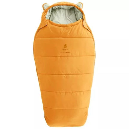 Deuter Little Star vaikiškas miegmaišis (95 – 130 cm) – gintarinė/balta