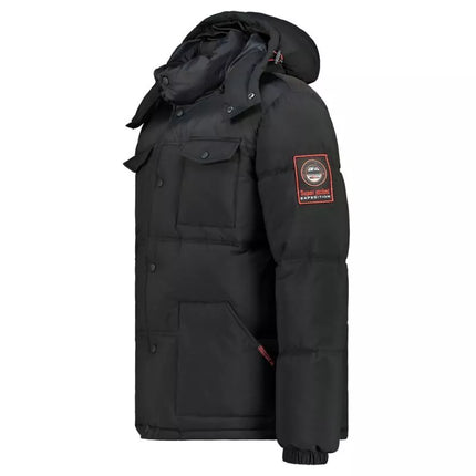 Geographical Norway men's jacket BAREDA DB BLACK MEN 096 BLACK (WY3882H/GN-NOIR)