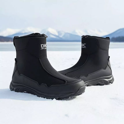 DK Jr DK58A Waterproof Insulated Snow Boots, Black