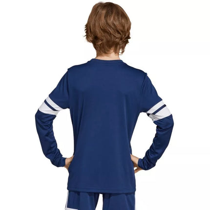 adidas Squadra 25 Long Sleeve Navy Blue Kids T-Shirt JJ0049