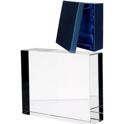 Glass trophy