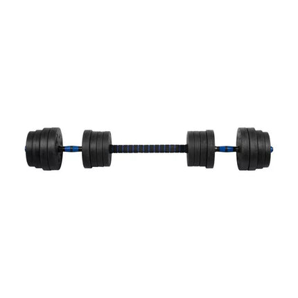 Bituminiai reguliuojami hanteliai su jungtimi 2x15kg REBEL ACTIVE