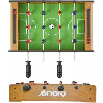 Stalo futbolo žaidimas 46x27x9CM medinis ENERO