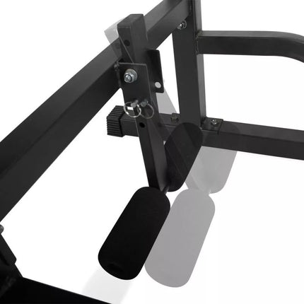 VIRTUFIT ADJUSTABLE STRENGTH TOWER - PULL-UP AND DIP STATION