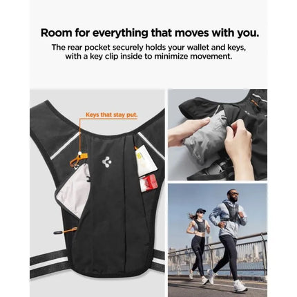 Spigen A720 Dynamic Shield ML Running Vest - Black