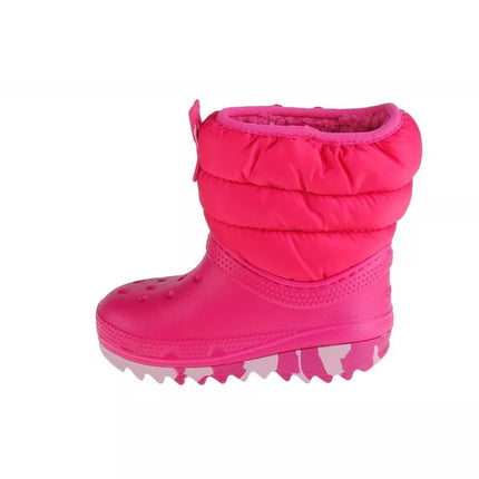 Crocs Classic Neo Puff Boot Mažiems ir Vidutinio Dydžio Vaikams 207683-6X0 Batukai