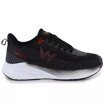Vanhorn YW27308BK2 Vyriški lengvi juodi sportbačiai