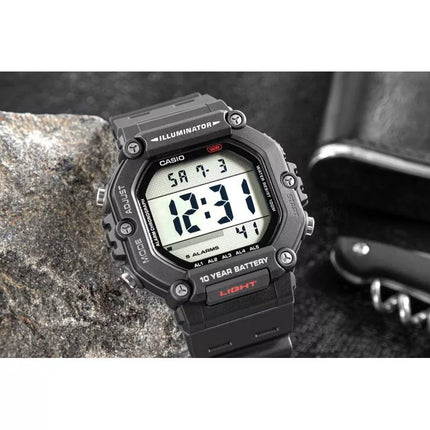 Vyriškas laikrodis CASIO AE-1600H-1AVDF + DĖŽUTĖ