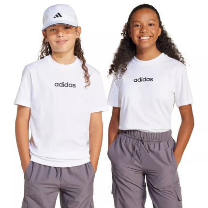 adidas Essentials Vaikiški marškinėliai balti JC9747