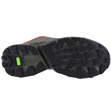 Inov-8 RocFly G 350 men's olive orange shoes.