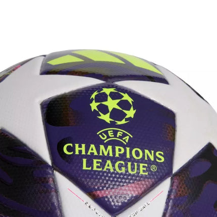 adidas UCL 25/26 Final League J290 Purpurinis ir Baltas Futbolo Kamuolys JX9097