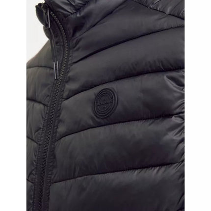 Jack&Jones vyriška liemenė JJESPRINT BODYWARMER COLLAR NOOS 12258457 JUODA/VIENOS SPALVOS