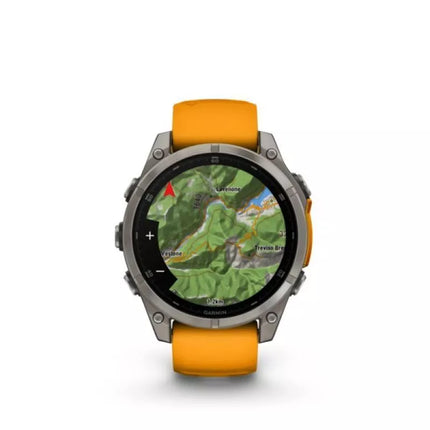 Garmin Fenix 8 47mm AMOLED - Safyrinis Titanas