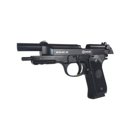 RANGER M92 FULL AUTO BLOWBACK air pistol, 4.5 BBs, 18 shots. KWC
