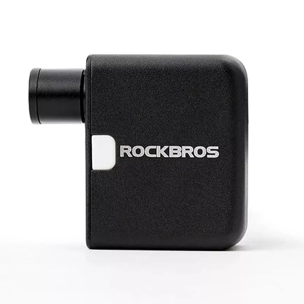 Rockbros 42320008001 Mini elektrinis dviračio siurblys Schrader / Presta vožtuvams 100PSI - Juodas