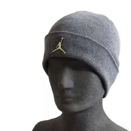Air Jordan Cuffed Beanie Carbon Heather Gray - 9A0063-GEH