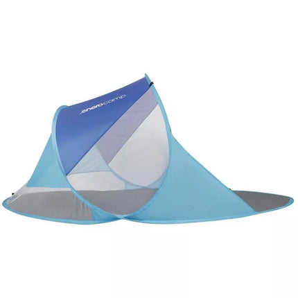 SELF-EXPLODING BEACH SCREEN TENT 190X120X90/70CM BLUE POP-UP
