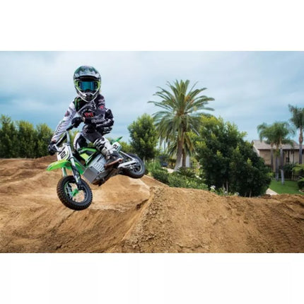 RAZOR SX350 Elektrinis bekelės motociklas - žalias