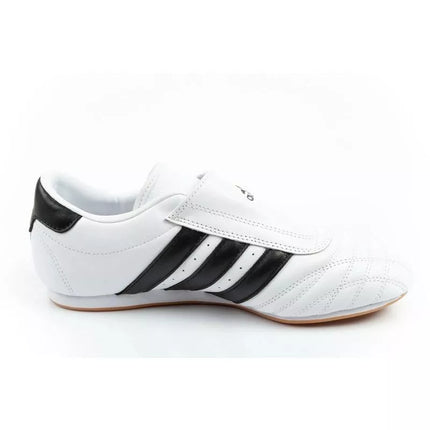 Adidas women's Taekwondo sports shoes white leather slip-on