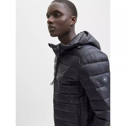 Jack&Jones vyriška pūkinė striukė JJEBRADLEY LIGHT BODYWARMER COLLAR NOO 12280970 JUODA