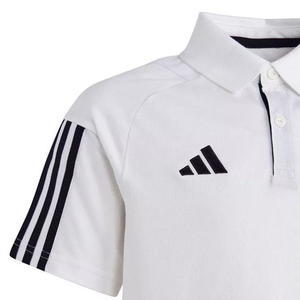 adidas Tiro 23 Competition Cotton Kids T-Shirt White IC4576