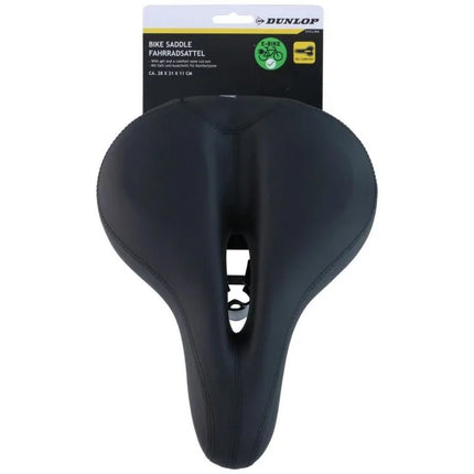 DUNLOP SPORTS GEL BICYCLE SADDLE 28x21CM
