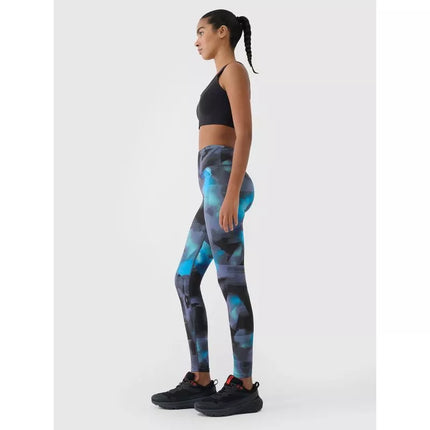 Women's High Waisted Training Leggings 4F 4FRSS25TFTIF408-90A