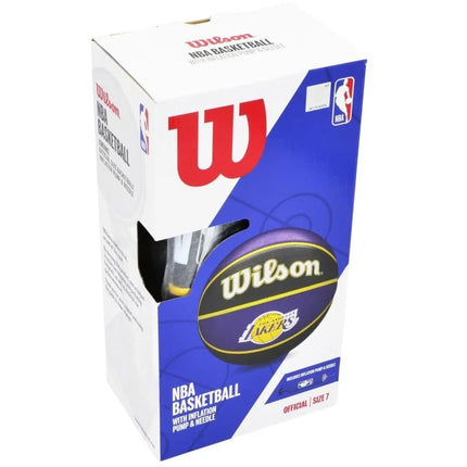 WILSON NBA LA LAKERS KARTONINĖ POMPA KREPŠINIO KAMUOLIUI