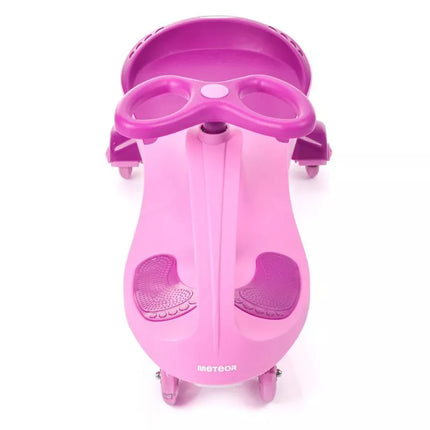 Pink Meteor Swingo Gravity Ride-On