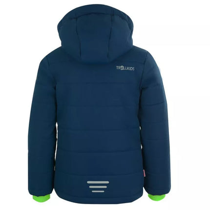 Trollkids Kids Hemsedal Snow Jacket XT navy with reflectors (513-100)