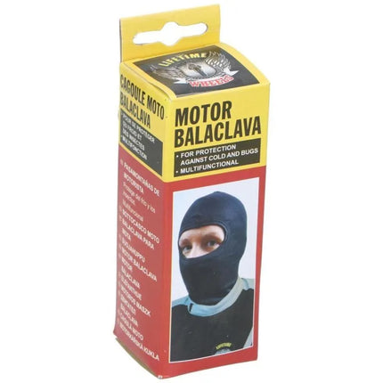 Juoda dviratininko balaklava